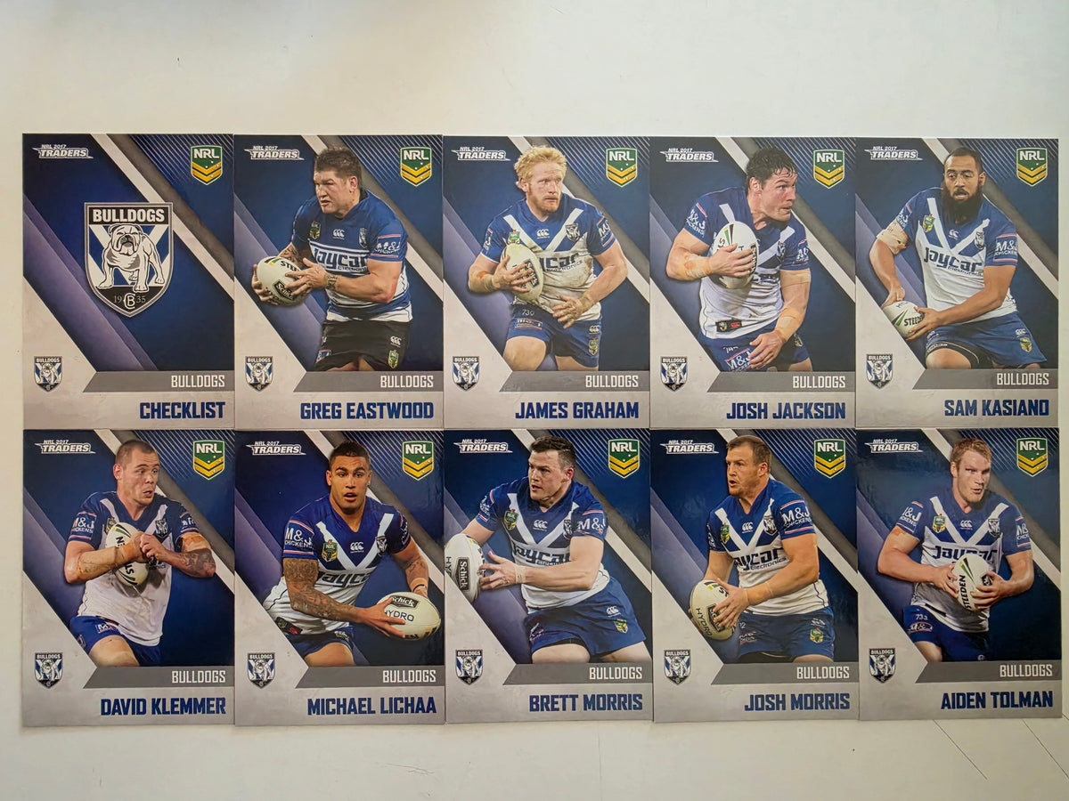NRL 2017 Traders | Canterbury Bankstown Bulldogs Base Team Set