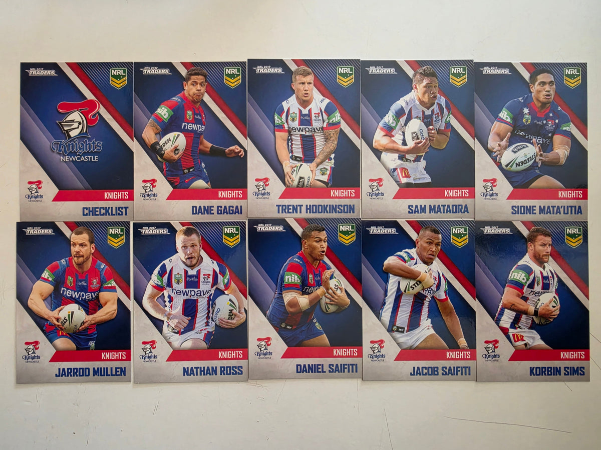 NRL 2017 Traders | Newcastle Knights Base Team Set