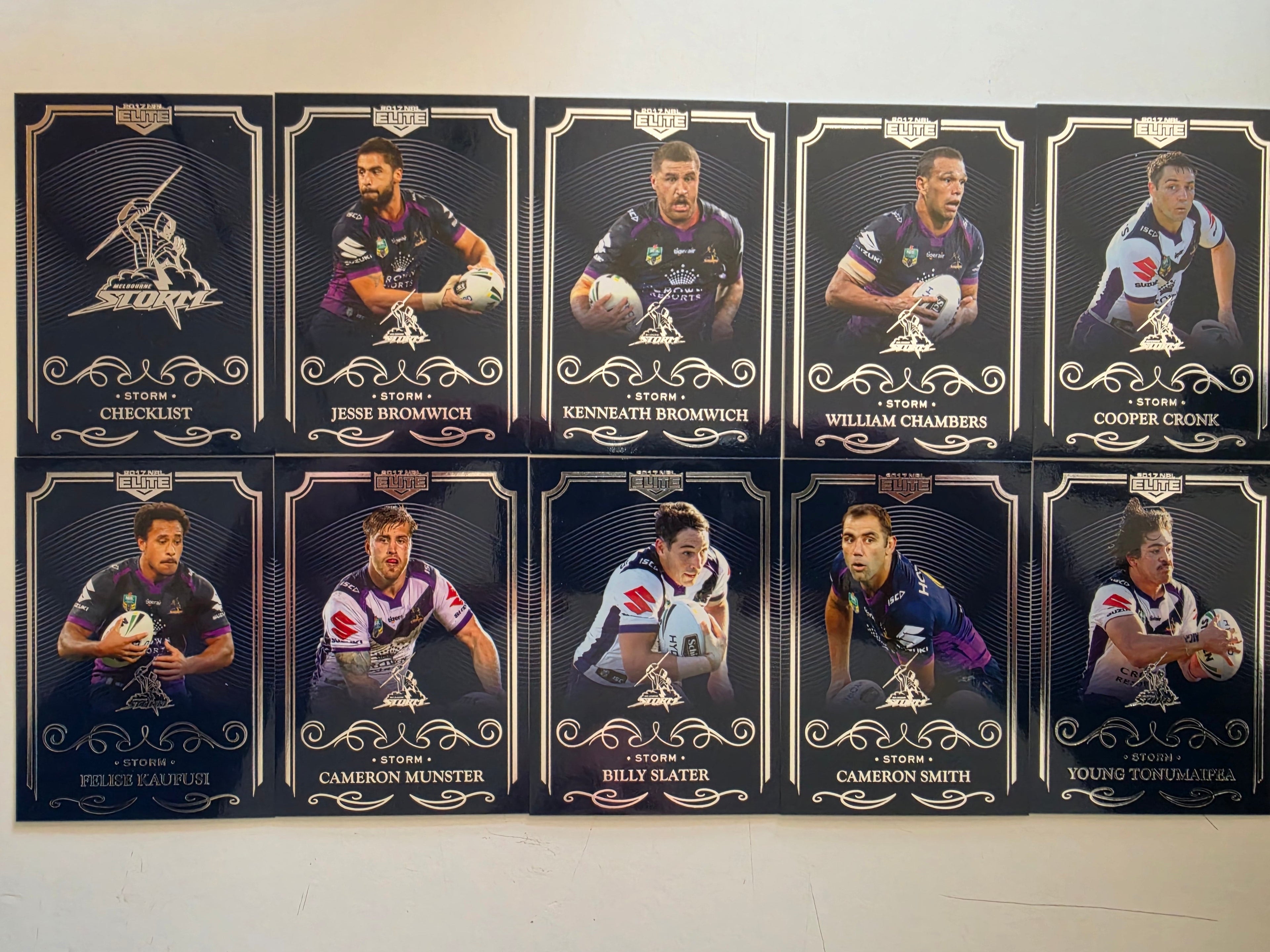 NRL 2017 Elite | Melbourne Storm Base Team Set
