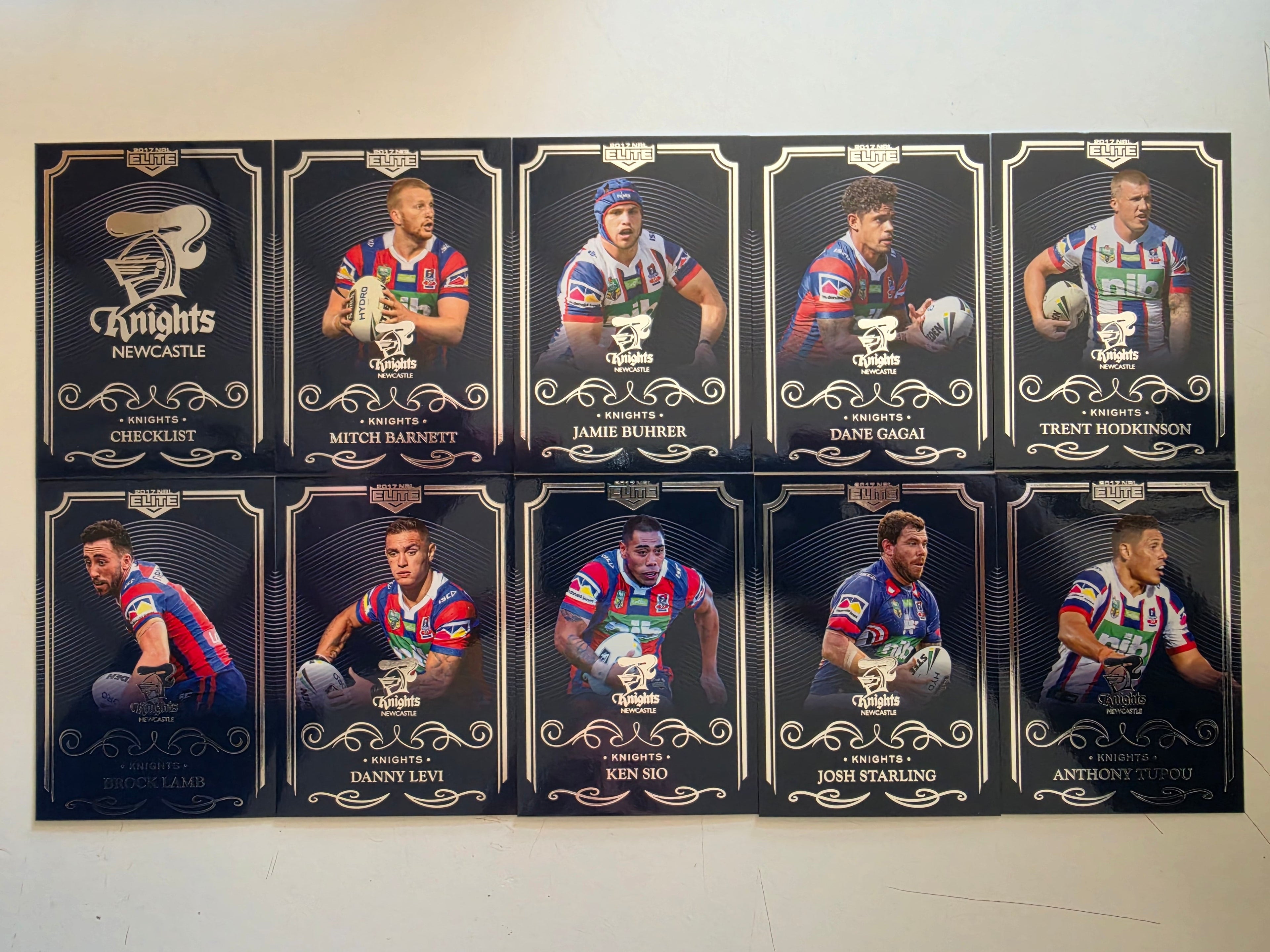 NRL 2017 Elite | Newcastle Knights Base Team Set