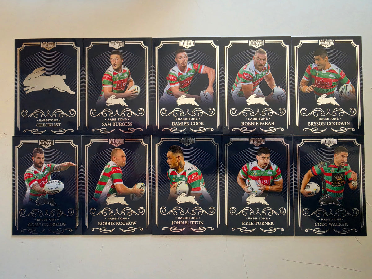 NRL 2017 Elite | South Sydney Rabbitohs Base Team Set