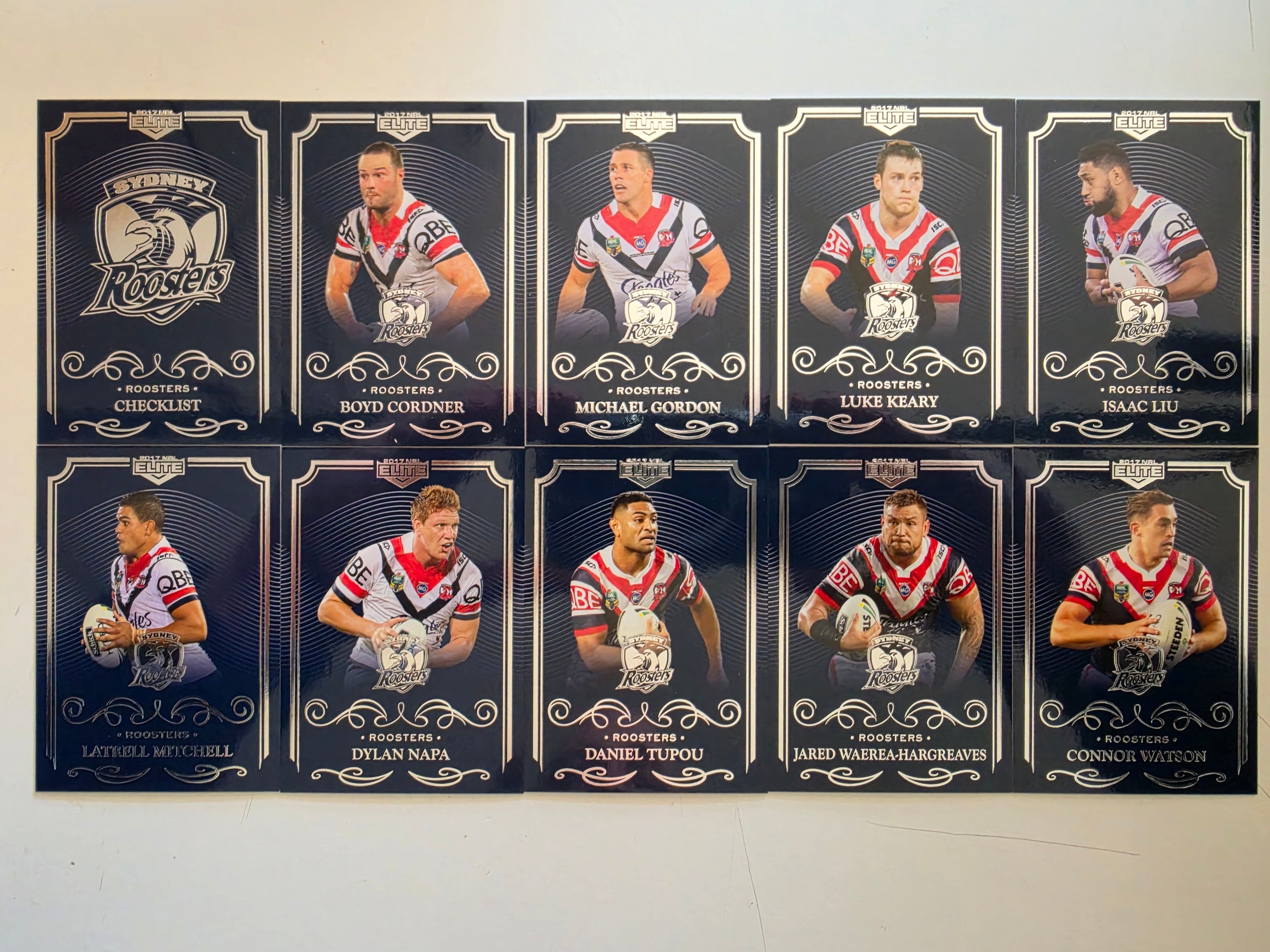 NRL 2017 Elite | Sydney Roosters Base Team Set