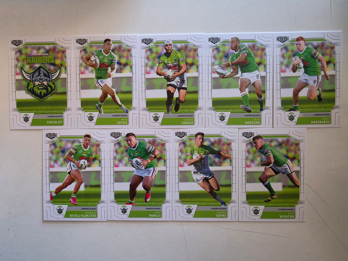 NRL 2020 Elite | Canberra Raiders Base Team Set