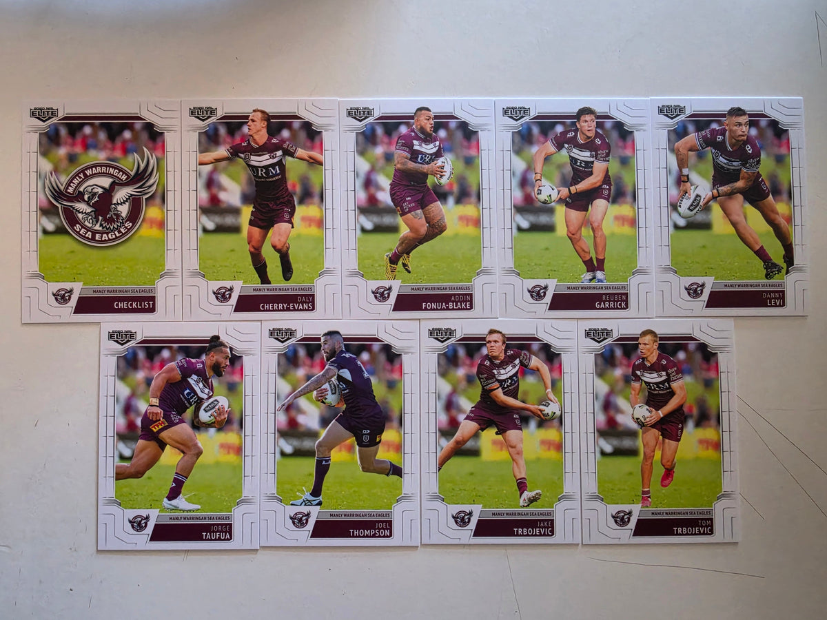 NRL 2020 Elite | Manly Warringah Sea Eagles Base Team Set