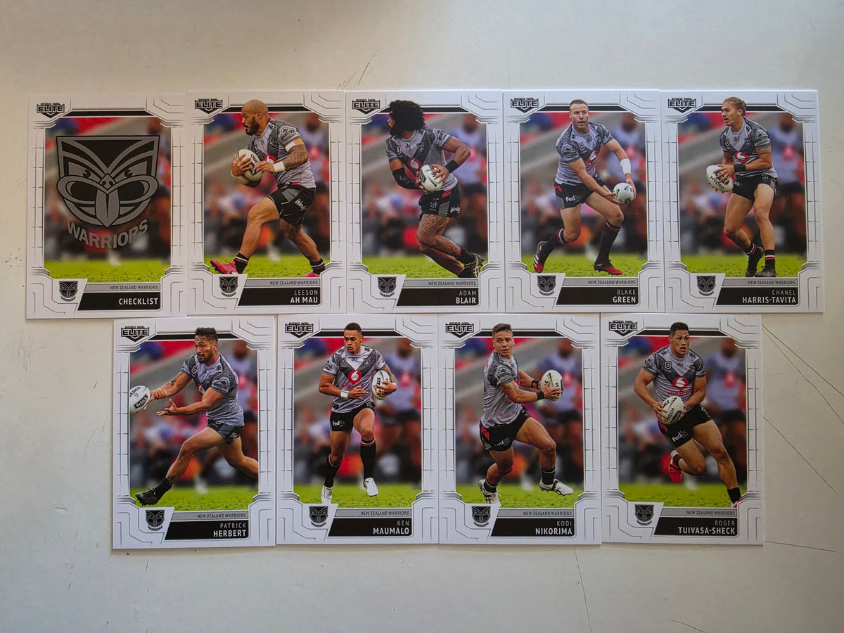 NRL 2020 Elite | New Zealand Warriors Base Team Set