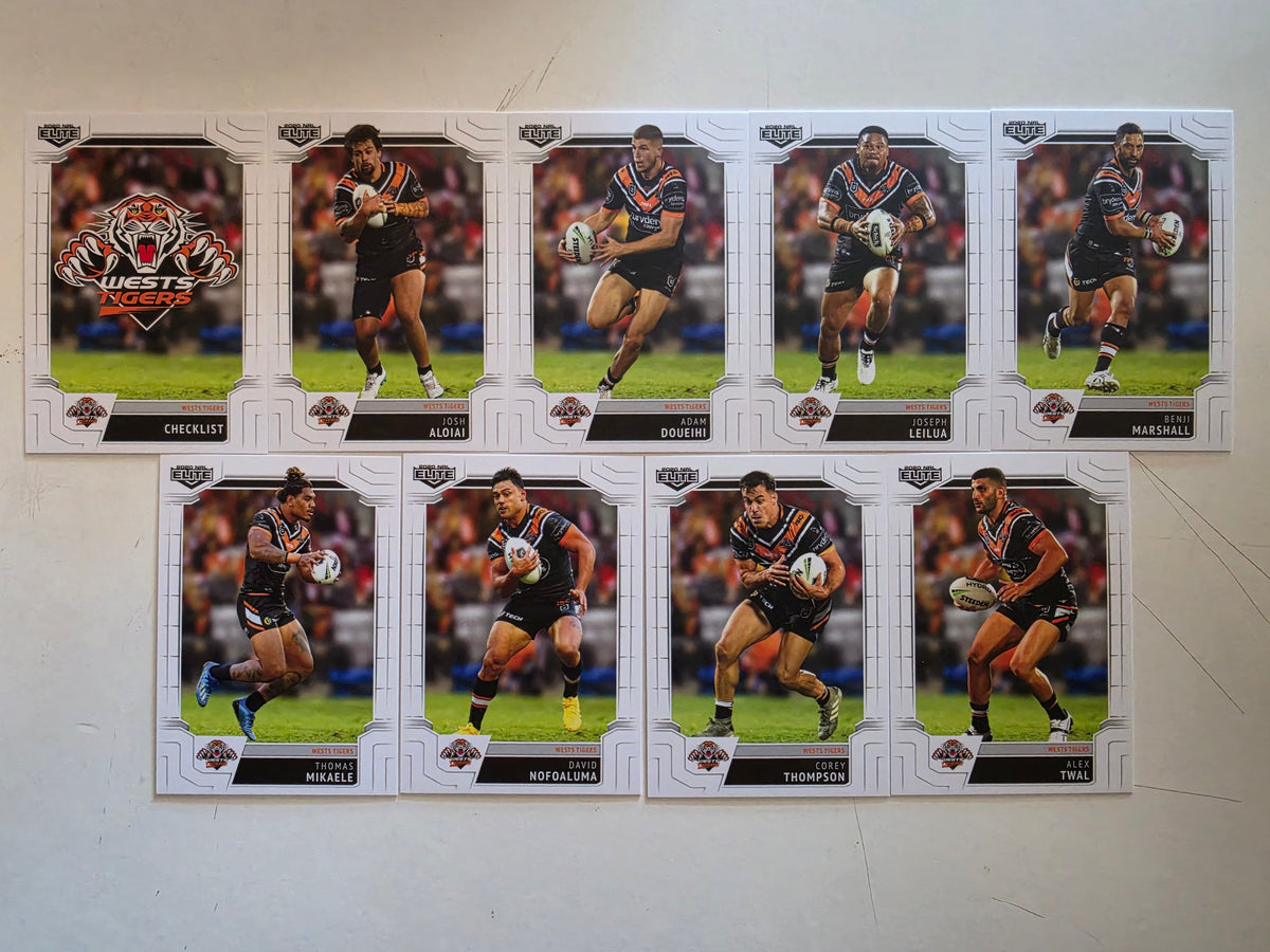 NRL 2020 Elite | Wests Tigers Base Team Set