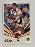 NRL 2012 Daily Telegraph | #005 Justin Hodges | Brisbane Broncos