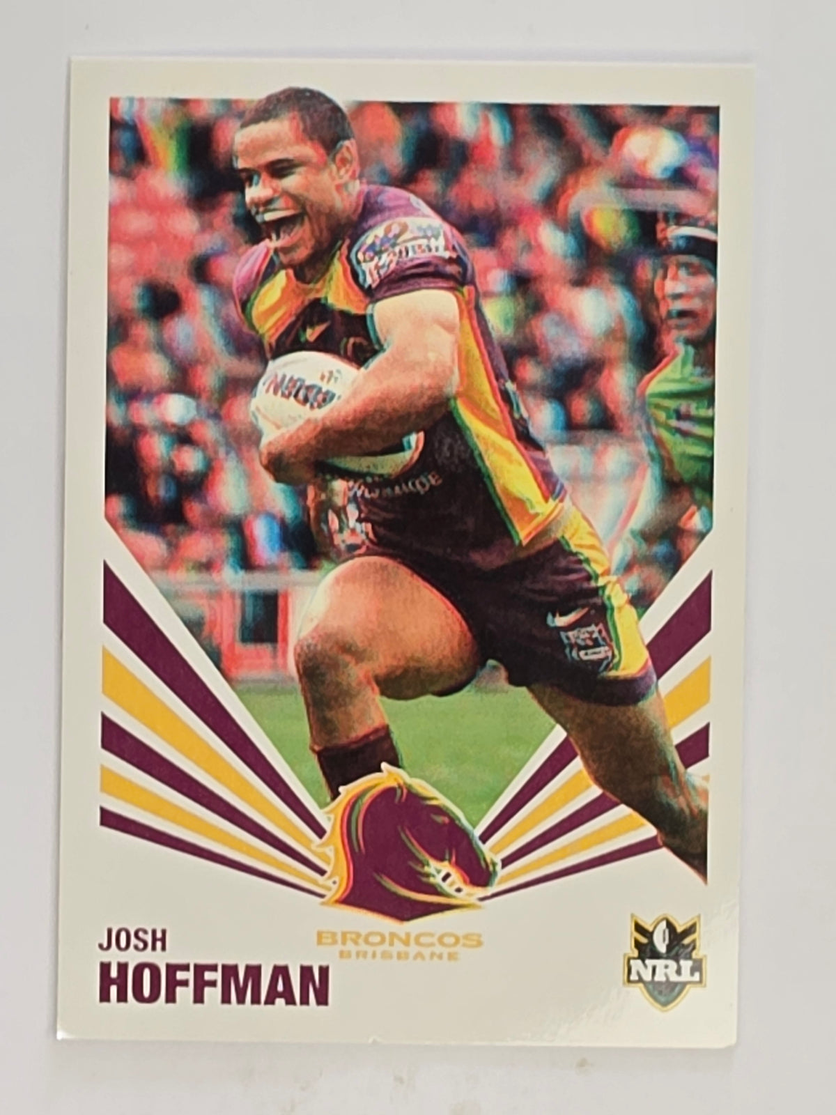 NRL 2012 Daily Telegraph | #006 Josh Hoffman | Brisbane Broncos