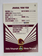NRL 2012 Daily Telegraph | #012 Jharal Yow Yeh | Brisbane Broncos