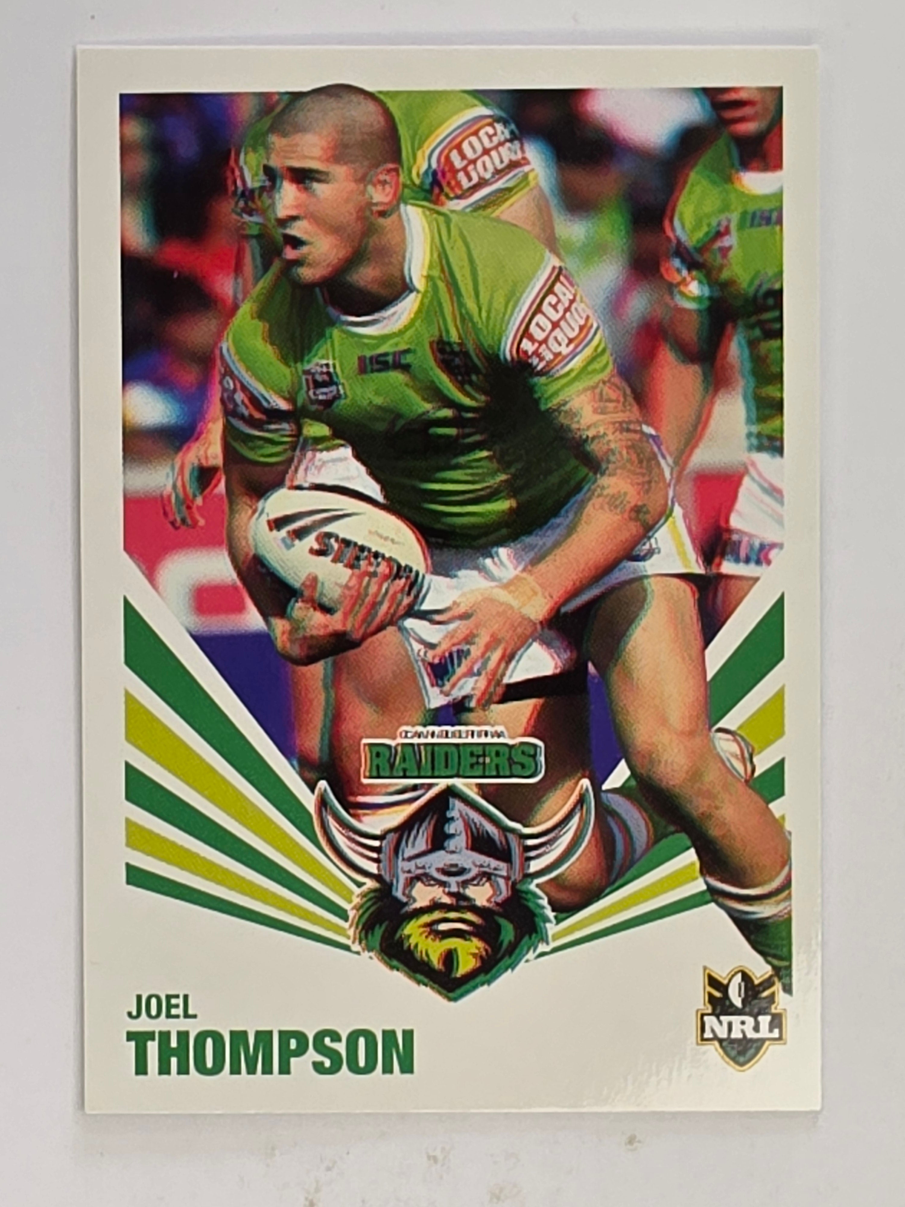 NRL 2012 Daily Telegraph | #035 Joel Thompson | Canberra Raiders
