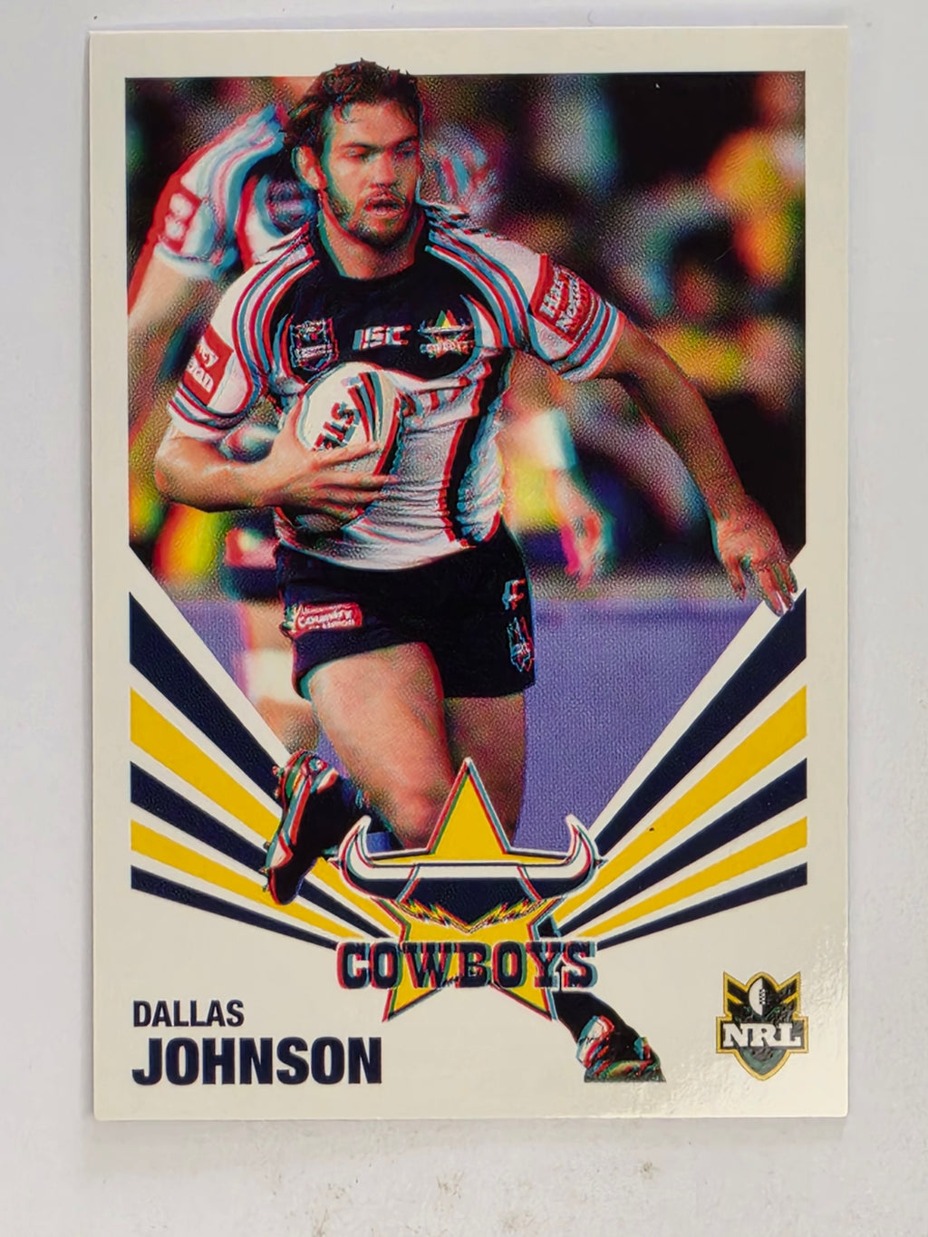 NRL 2012 Daily Telegraph | #042 Dallas Johnson | North Queensland Cowboys