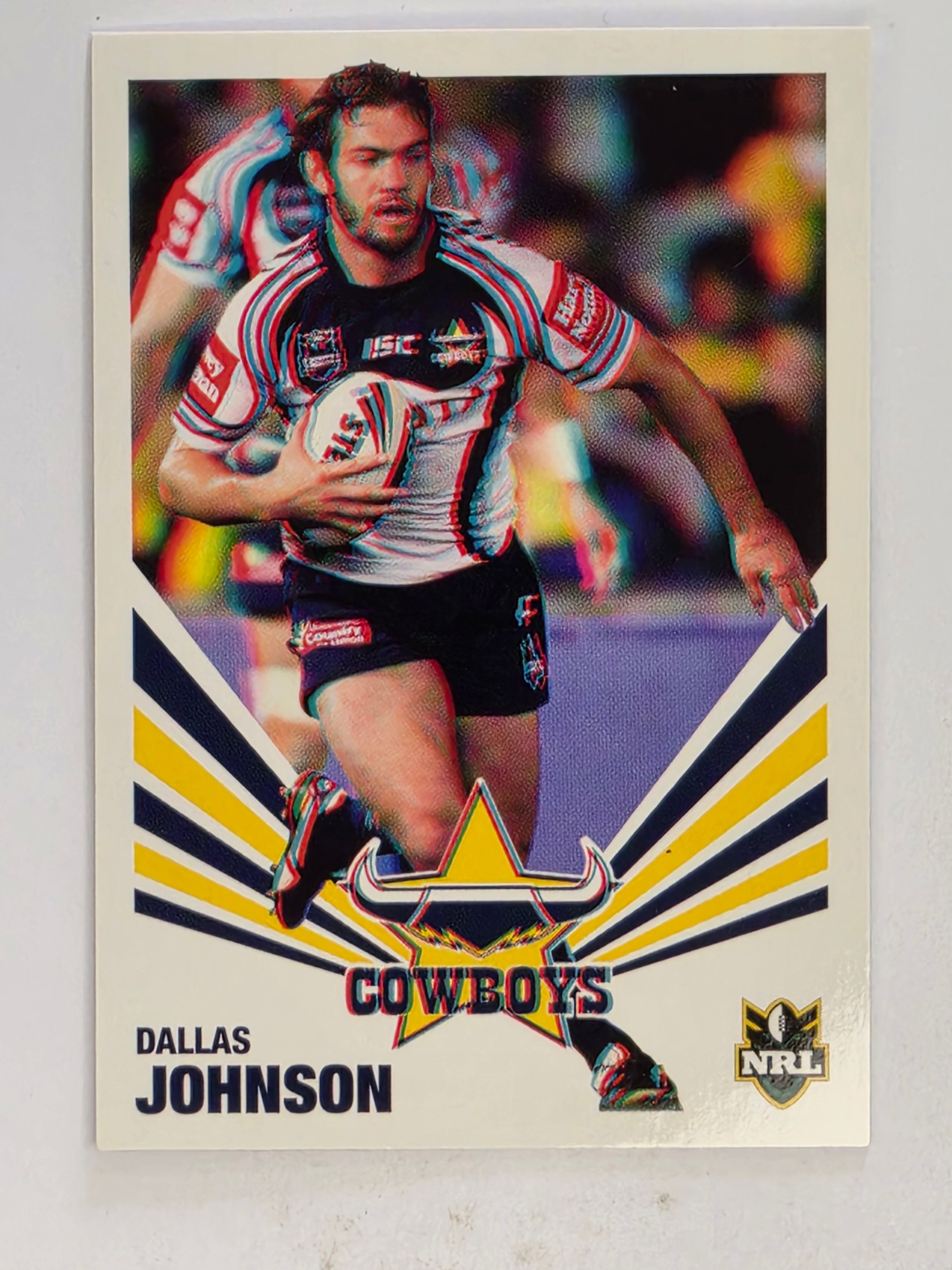 NRL 2012 Daily Telegraph | #042 Dallas Johnson | North Queensland Cowboys