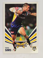 NRL 2012 Daily Telegraph | #045 Tariq Sims | North Queensland Cowboys