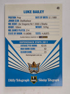 NRL 2012 Daily Telegraph | #049 Luke Bailey | Gold Coast Titans