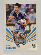 NRL 2012 Daily Telegraph | #053 Kevin Gordon | Gold Coast Titans
