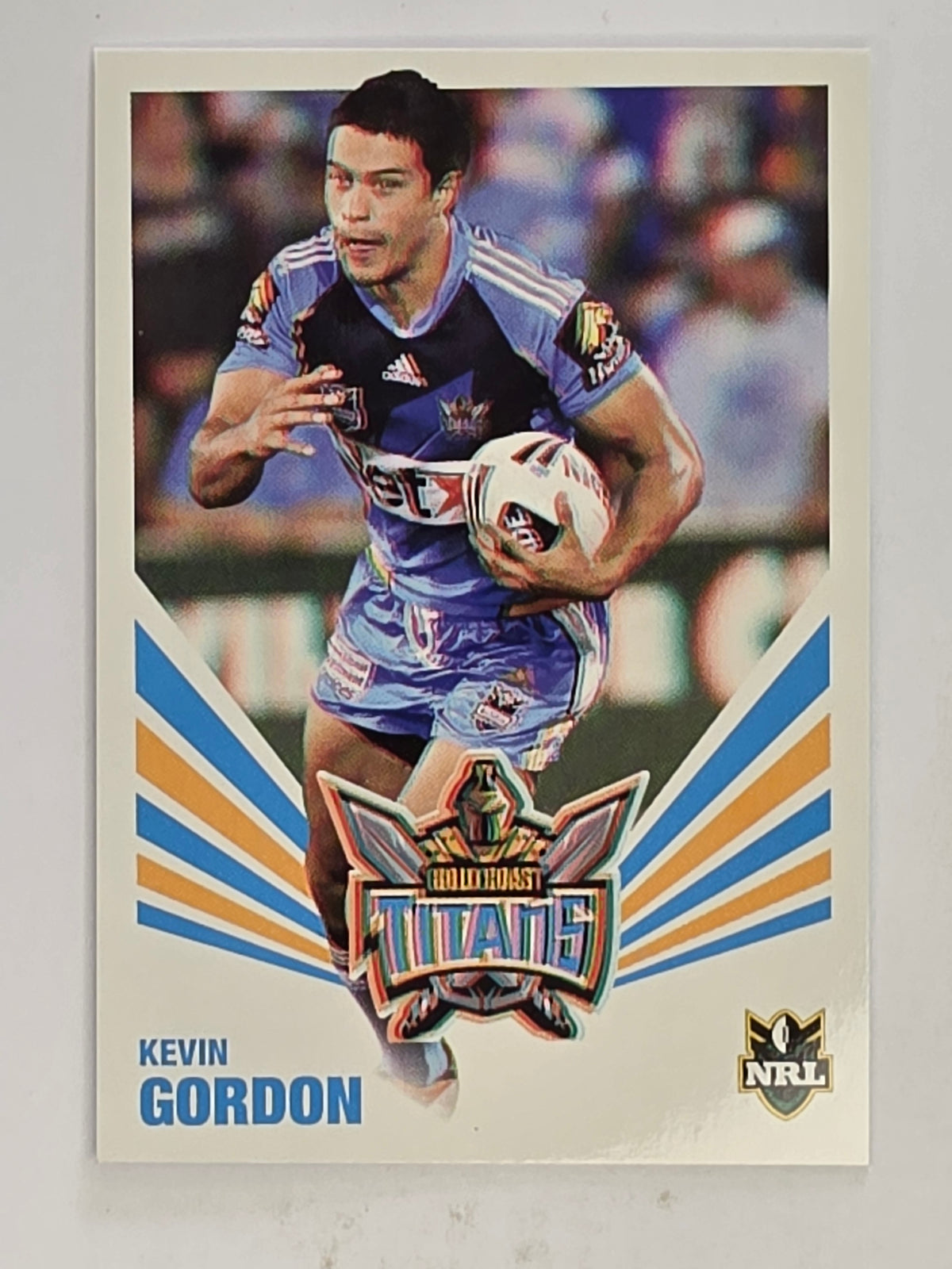 NRL 2012 Daily Telegraph | #053 Kevin Gordon | Gold Coast Titans