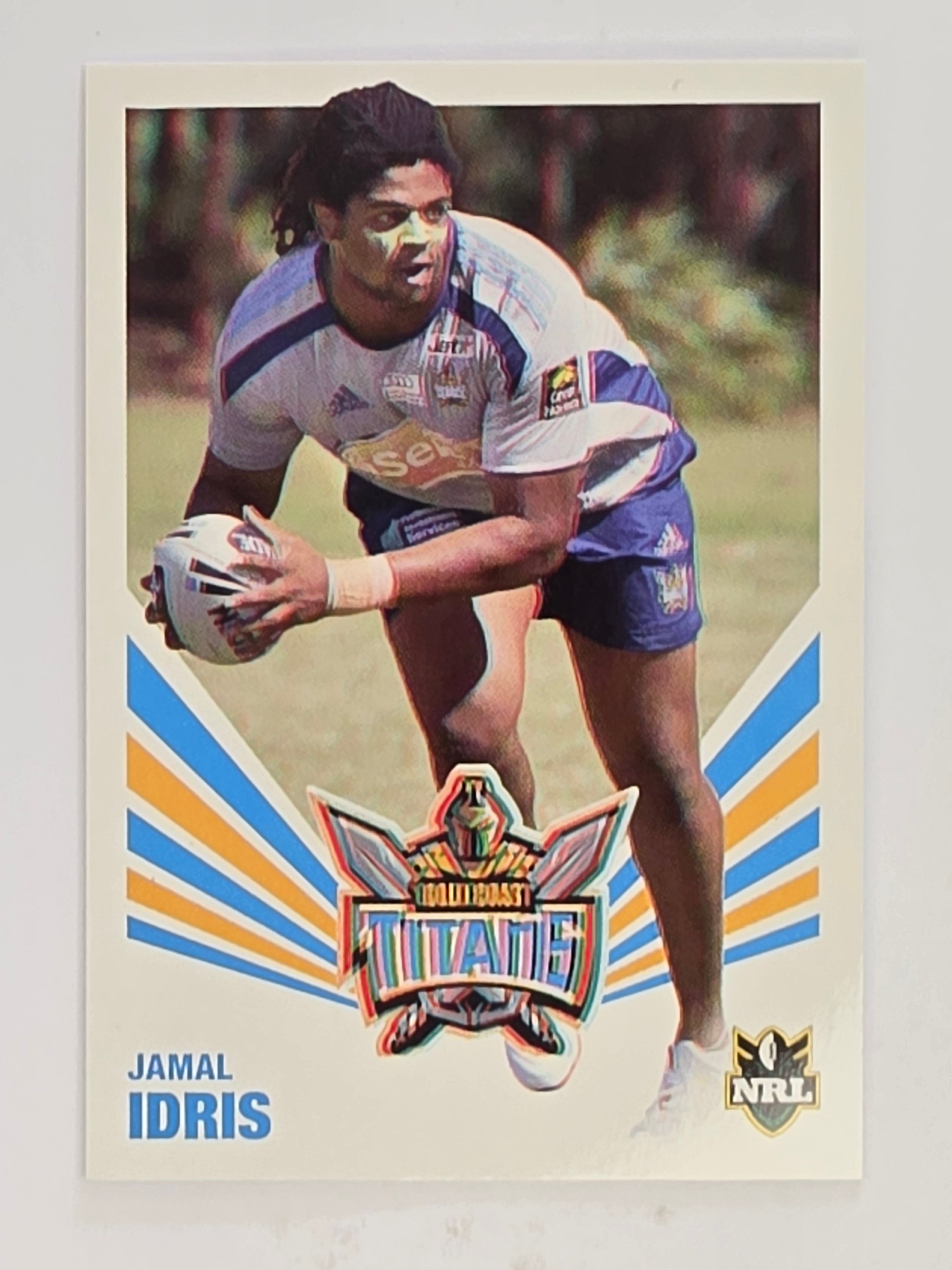 NRL 2012 Daily Telegraph | #055 Jamal Idris | Gold Coast Titans