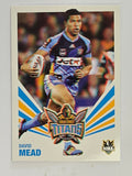NRL 2012 Daily Telegraph | #056 David Mead | Gold Coast Titans
