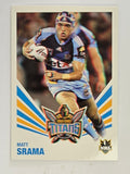 NRL 2012 Daily Telegraph | #060 Matt Srama | Gold Coast Titans