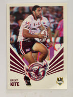 NRL 2012 Daily Telegraph | #064 Brent Kite | Manly Warringah Sea Eagles