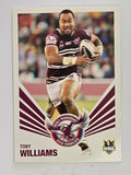NRL 2012 Daily Telegraph | #071 Tony Williams | Manly Warringah Sea Eagles