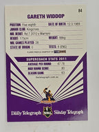 NRL 2012 Daily Telegraph | #084 Gareth Widdop | Melbourne Storm