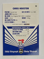 NRL 2012 Daily Telegraph | #090 Chris Houston | Newcastle Knights