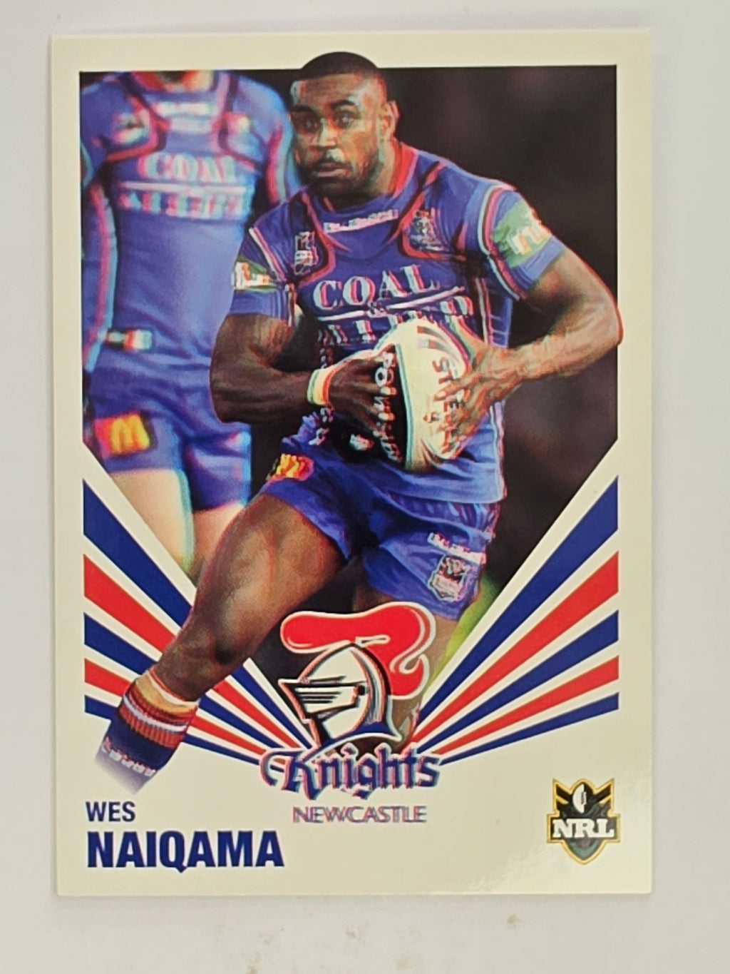 NRL 2012 Daily Telegraph | #093 Wes Naiqama | Newcastle Knights