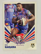 NRL 2012 Daily Telegraph | #093 Wes Naiqama | Newcastle Knights