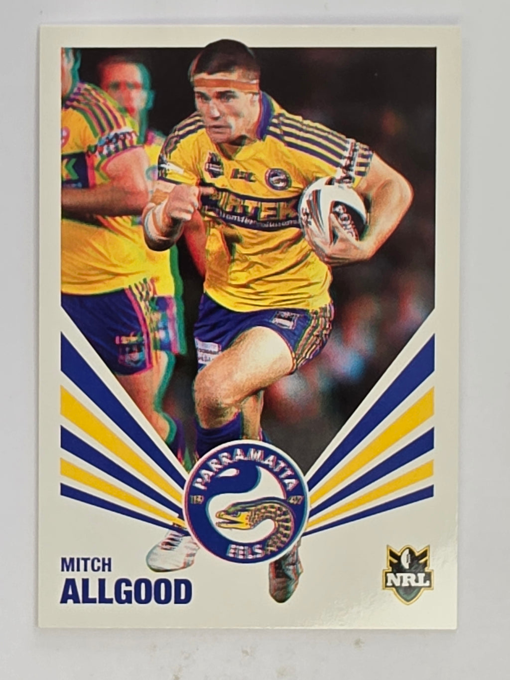 NRL 2012 Daily Telegraph | #097 Mitch Allgood | Parramatta Eels