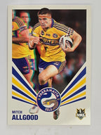 NRL 2012 Daily Telegraph | #097 Mitch Allgood | Parramatta Eels