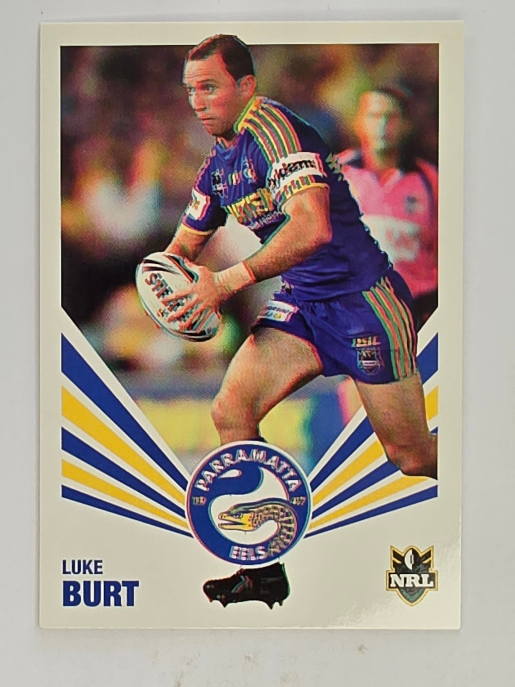 NRL 2012 Daily Telegraph | #098 Luke Burt | Parramatta Eels