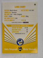 NRL 2012 Daily Telegraph | #098 Luke Burt | Parramatta Eels