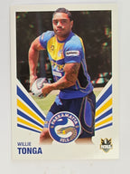NRL 2012 Daily Telegraph | #108 Willie Tonga | Parramatta Eels