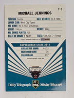 NRL 2012 Daily Telegraph | #113 Michael Jennings | Penrith Panthers
