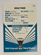 NRL 2012 Daily Telegraph | #119 Brad Tighe | Penrith Panthers