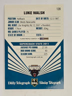 NRL 2012 Daily Telegraph | #120 Luke Walsh | Penrith Panthers
