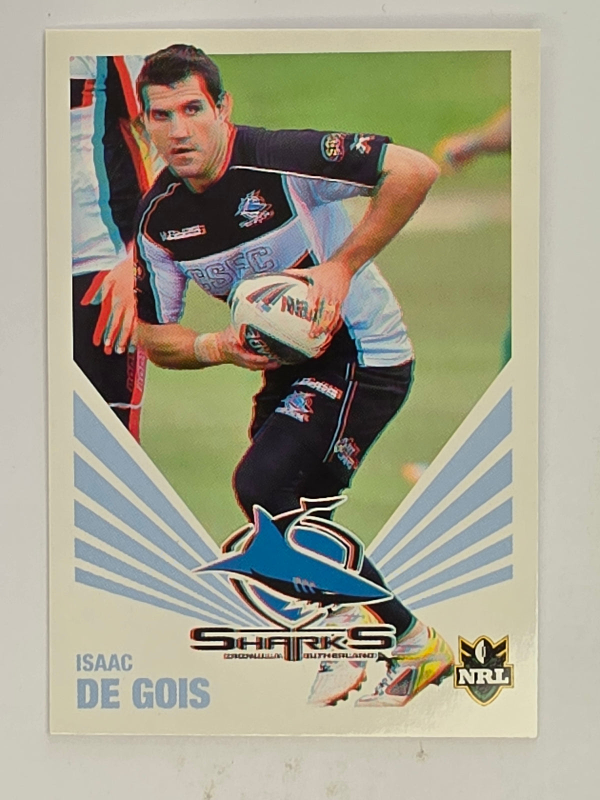 NRL 2012 Daily Telegraph | #122 Isaac De Gois | Cronulla Sutherland Sharks