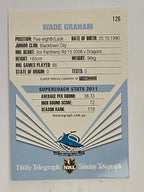 NRL 2012 Daily Telegraph | #126 Wade Graham | Cronulla Sutherland Sharks
