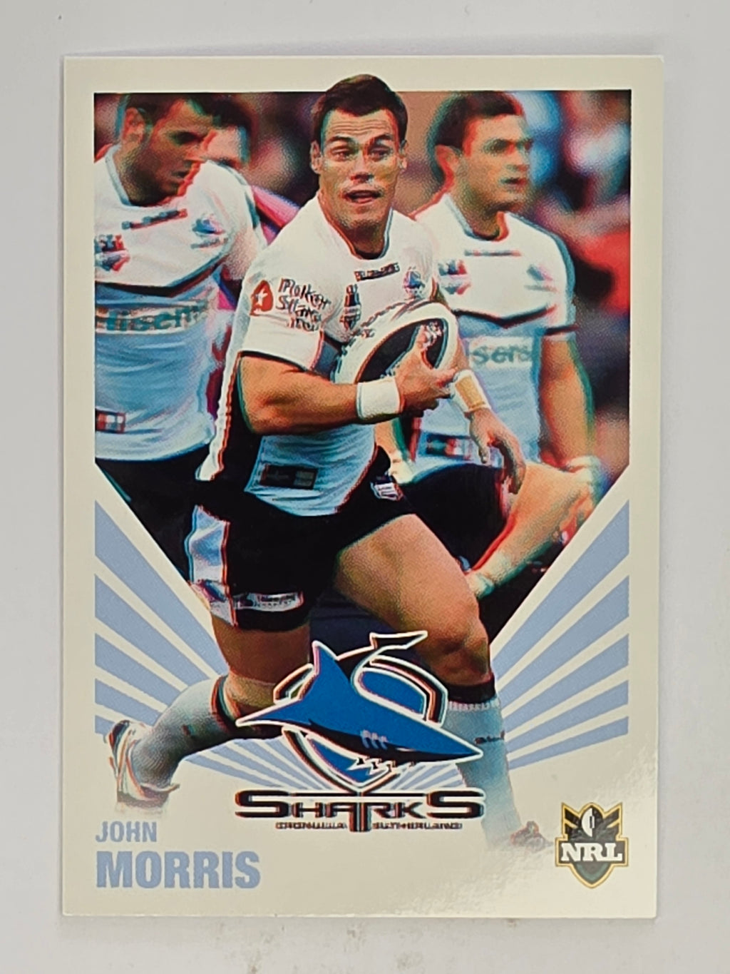 NRL 2012 Daily Telegraph | #127 John Morris | Cronulla Sutherland Sharks