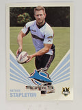 NRL 2012 Daily Telegraph | #131 Nathan Stapleton | Cronulla Sutherland Sharks