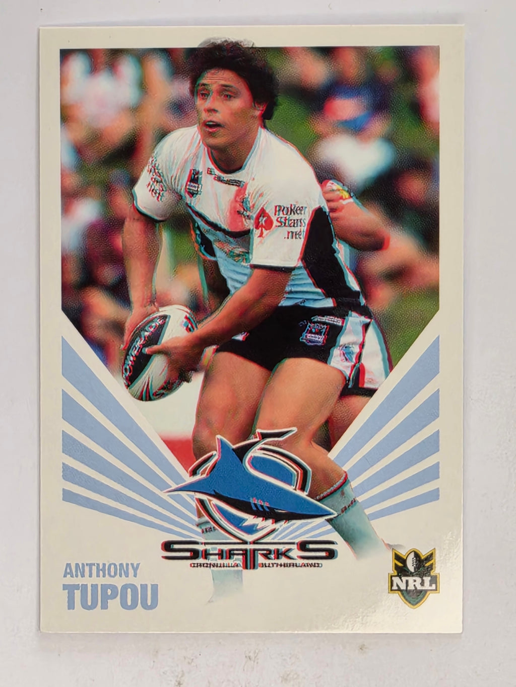 NRL 2012 Daily Telegraph | #132 Anthony Tupou | Cronulla Sutherland Sharks