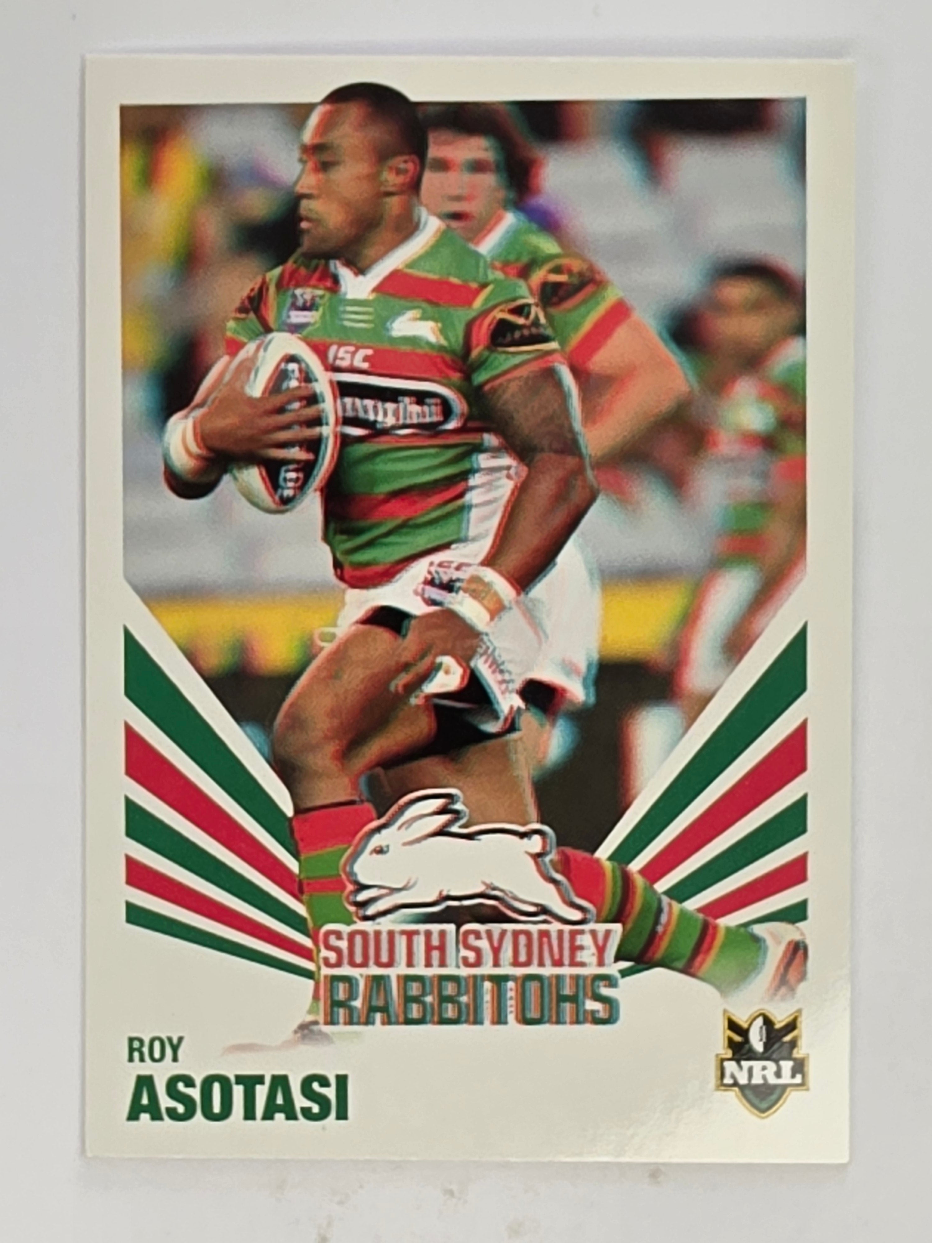 NRL 2012 Daily Telegraph | #133 Roy Asotasi | South Sydney Rabbitohs