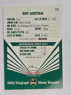 NRL 2012 Daily Telegraph | #133 Roy Asotasi | South Sydney Rabbitohs