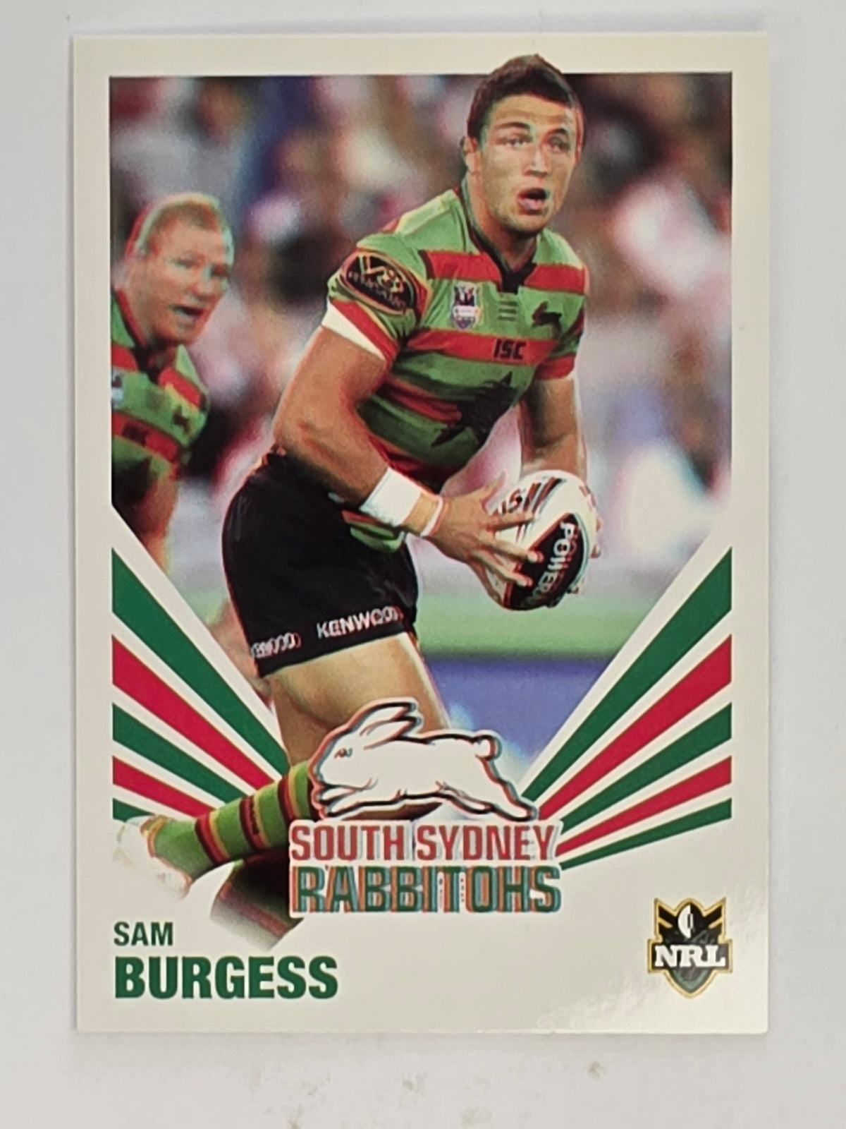 NRL 2012 Daily Telegraph | #134 Sam Burgess | South Sydney Rabbitohs