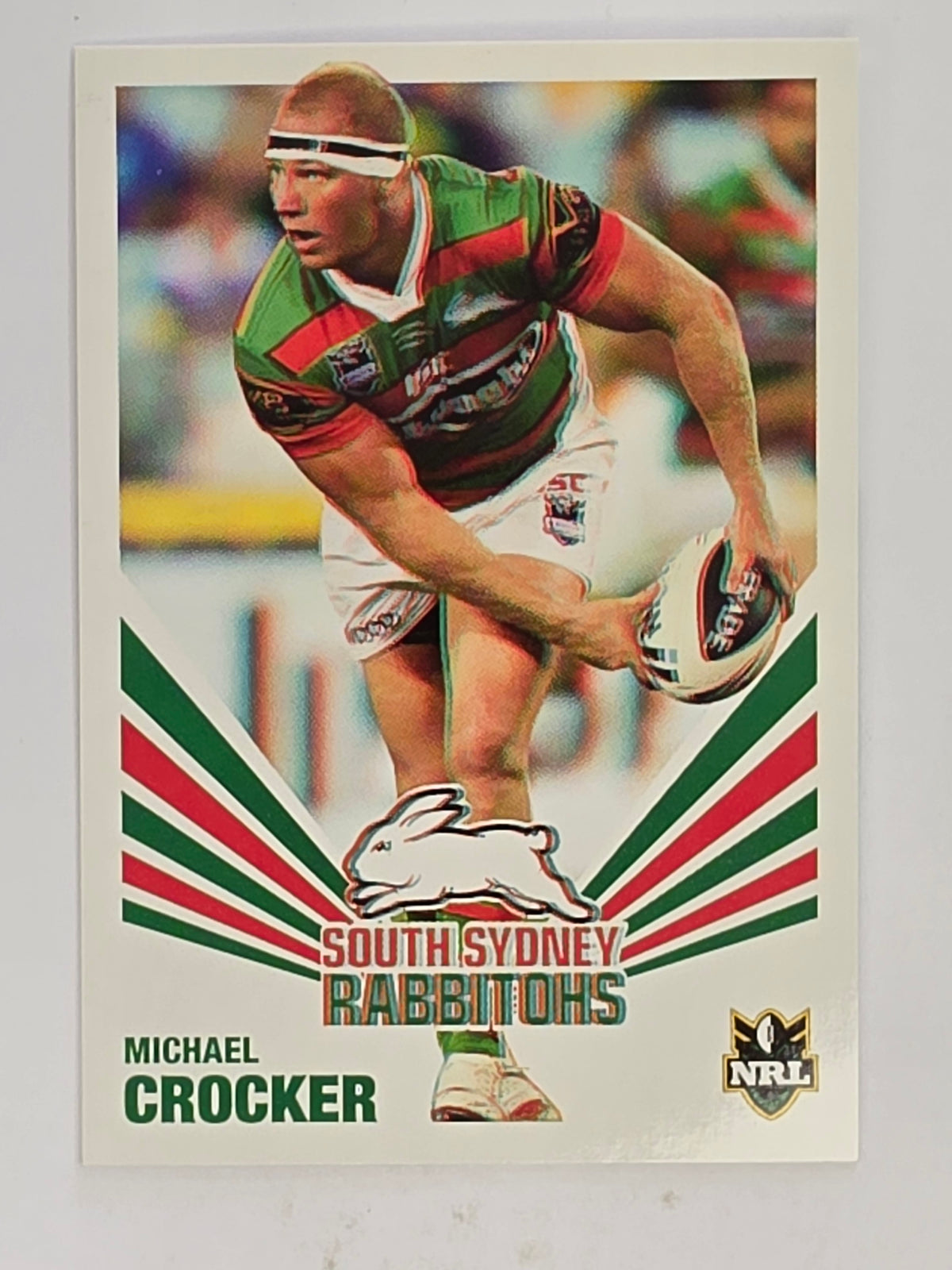 NRL 2012 Daily Telegraph | #135 Michael Crocker | South Sydney Rabbitohs