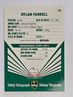 NRL 2012 Daily Telegraph | #136 Dylan Farrell | South Sydney Rabbitohs