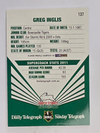 NRL 2012 Daily Telegraph | #137 Greg Inglis | South Sydney Rabbitohs