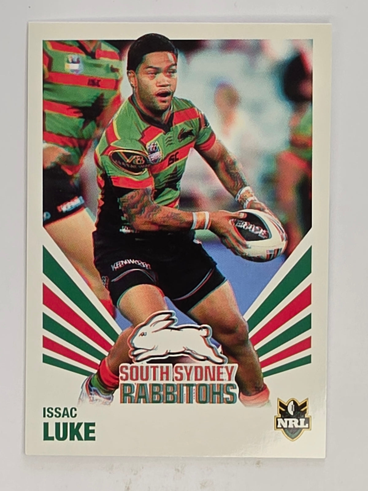 NRL 2012 Daily Telegraph | #138 Issac Luke | South Sydney Rabbitohs