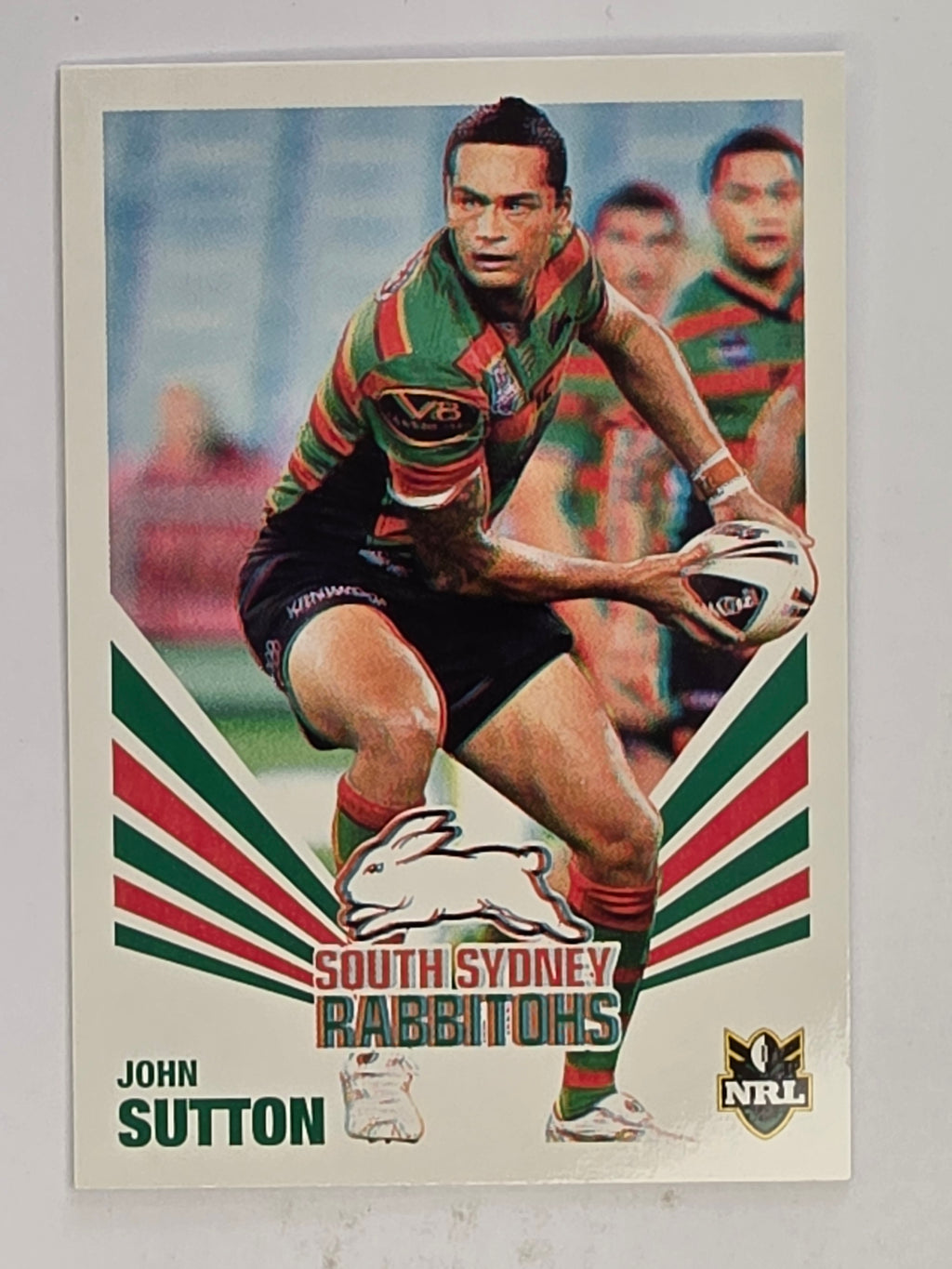 NRL 2012 Daily Telegraph | #141 John Sutton | South Sydney Rabbitohs